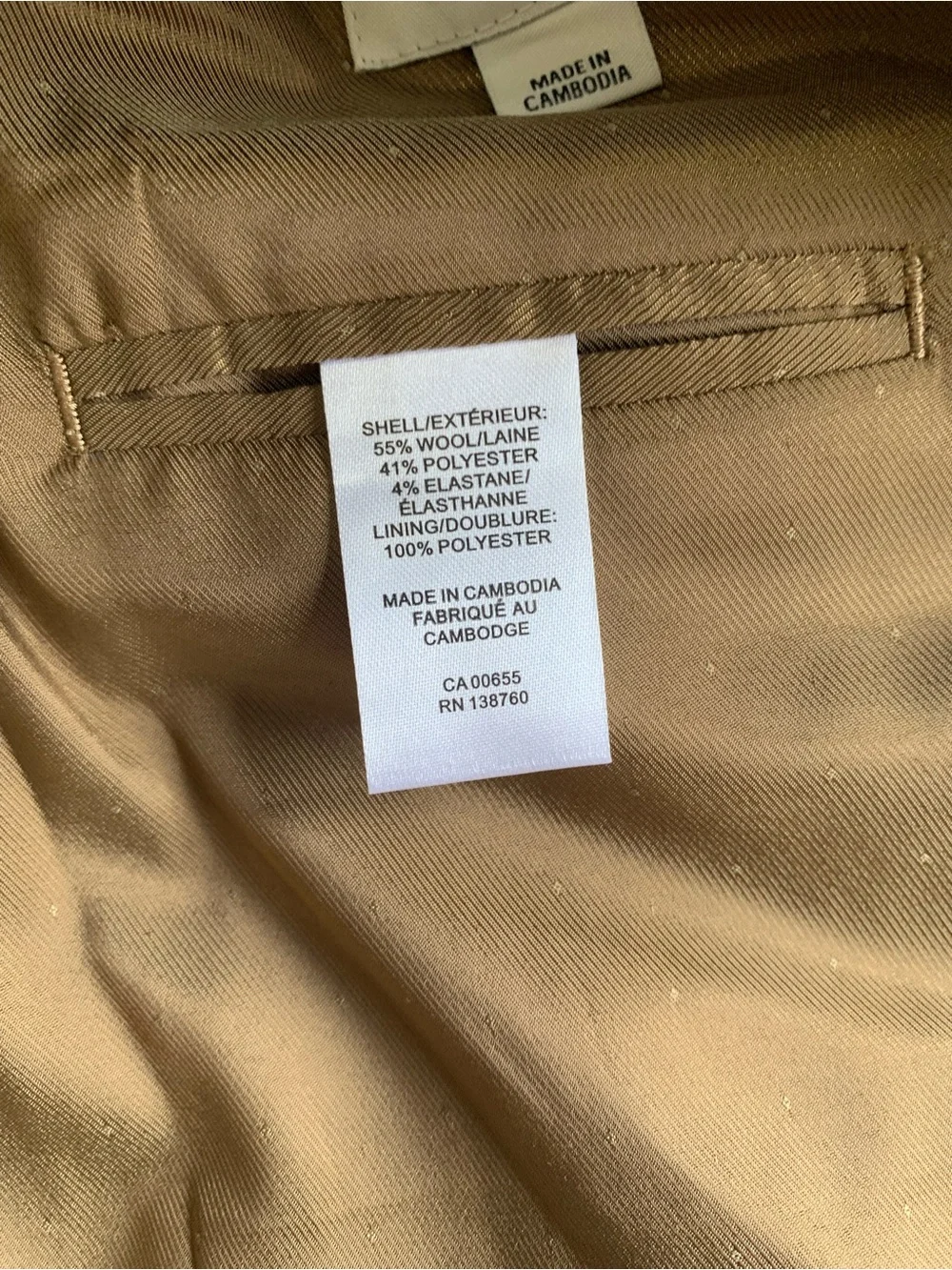 New RW&CO. SLIM FIT Blazer Size 44 - Picture 6 of 10